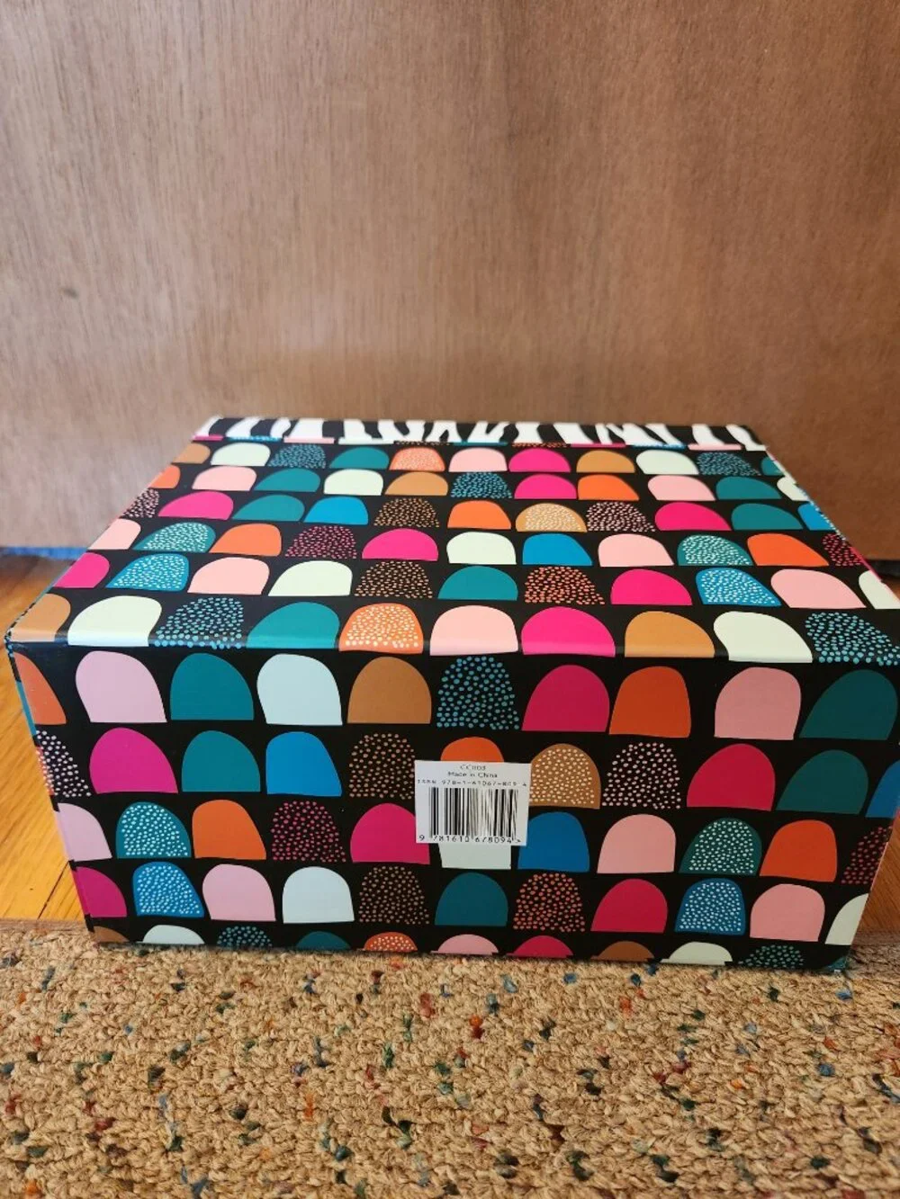 15 Greeting Cards and Card Box Organizer